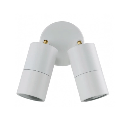 HV1337-GU10T-Wht Tivah 2 Light Adjustable Spot Ext Light