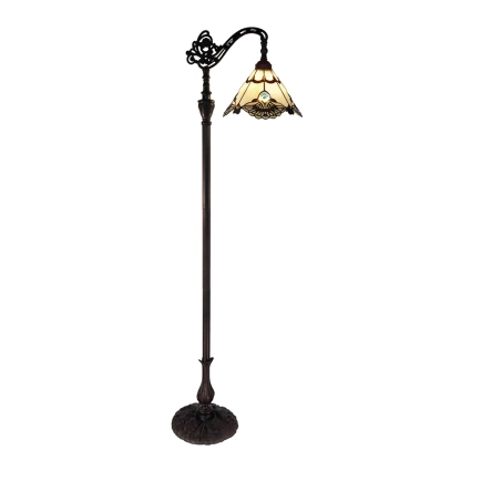 G&G Brothers TL-121072B/FLKG Benita Edwardian Floor Lamp Beige
