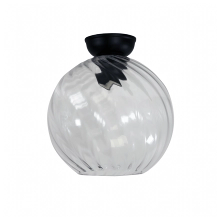 Twist DIY Clear Glass Black Metal OL2262BK