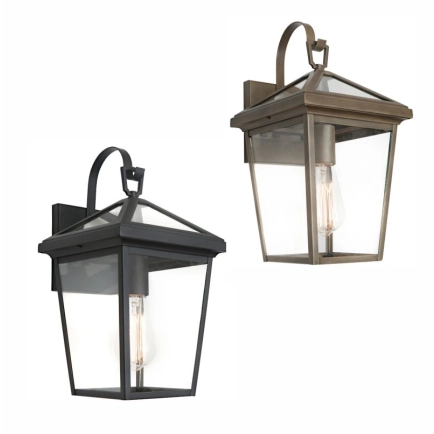 Verona - Coach light - Black or Old Bronze 