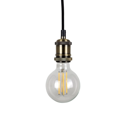 Ailia Imports Bronze Vintage Cord Set with Globe