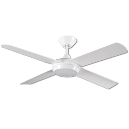 Concept DC Ceiling Fan White 52" with LED Light CL355