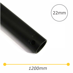 1200mm Fan Extension Rod - Black - suits Sky and Glacier