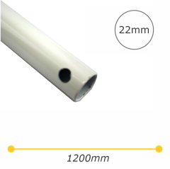 Ventair 1200mm Fan extension rod - White suits Sky and Glacier