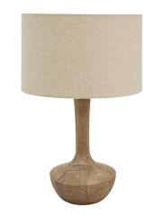 **Aaran Wooden LARGE 404180 Table Lamp