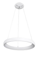 Ailia Imports Beaton White Pendant Light OFF