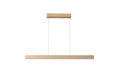 Ailia Imports Dalton Brushed Brass Linear Pendant