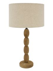 Anya Brown Wooden 972204 Table Lamp