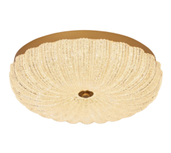 **Allure 500mm Crystal Acrylic Oyster 48w Gold