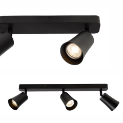 Telbix Alvey Black GU10 Spotlight Bars - Group