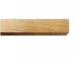 Ailia Imports American White Oak timber Pendant light - closeup