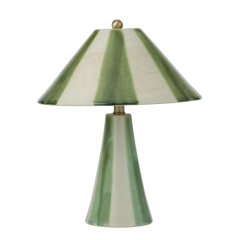 Athol GREEN Ceramic FU3473 Table Lamp