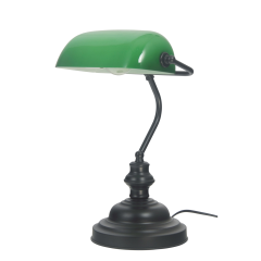 Bankers Lamp Black / Green OL99441BK