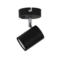 Baril Switched Black 1LT Interior Wall Light OL58613/1BK