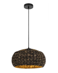 Telbix Lighting Antera Black 400 Pendant