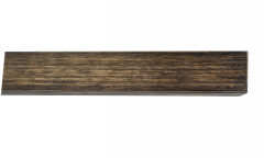 Victorian Ash / Black Japan stain timber LED pendant light 
