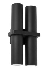 Briller02 -GU10 Up/Down Double Pillar Light Black