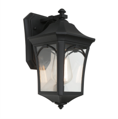 Burston Black Small Coach Light IP44 (ES)