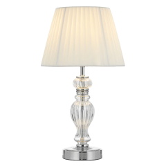 Cadiz Table Lamp Chrome CADIZ TL-CHWH