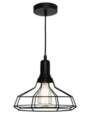 Cougar Lighting Cage Black Medium Cage Pendant