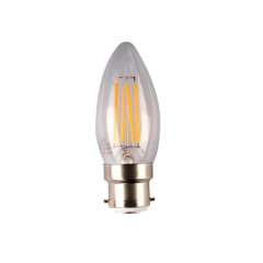 Sunny SAL Candle 4W B22 2700K LED Dimmable Clear Globe