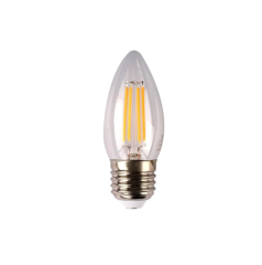 Sunny SAL Candle 4W E27 5000K Clear Dimmable Globe