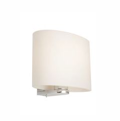 Cougar Lighting Cordula Matt opal glass wall light