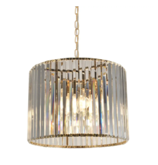 Crane 400mm 4LTGold Crystal Pendant