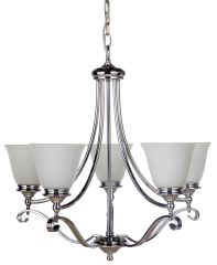 *Dallas 5 Light Pendant Chrome 1000126