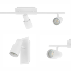 Eglo Davida2 All White GU10 Spotlight range