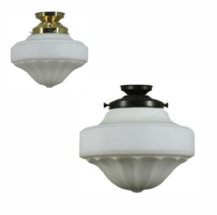 Lode Derby 9inch Opal Glass DIY Light Fitting - group