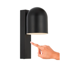 Echo Touch Wall Light - Black (ON/OFF Touch) E14