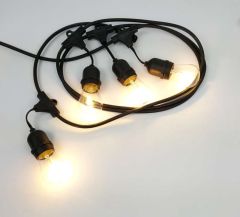 Lumenesk Festoon Lighting 20 metre Length with Globes