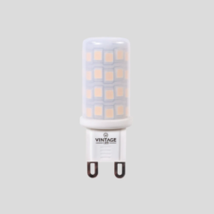 Vintage LED G9 2700K Frosted Dimmable LED Globe