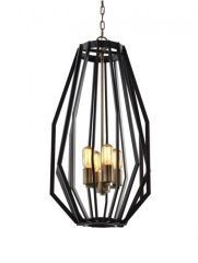 Gamba 2 Black Pendant