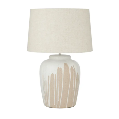 Granada Natural Ceramic FU3439 Table Lamp