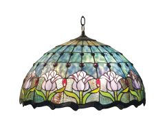 G&G Brothers HL-20235A/CD Mauve Tulip 20Inch Pendant