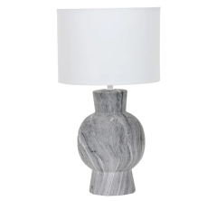 Karina Ceramic Table Lamp - Dark Stone 5514072