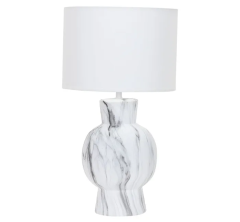 Karina Ceramic Table Lamp Light Stone 5514073