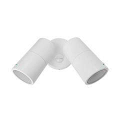 Bondi Twin Spotlight (Sensor) White 2 x GU10