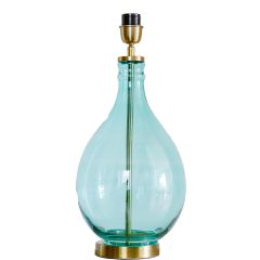 **Genie Bottle Spearmint Glass LAM352 BASE ONLY