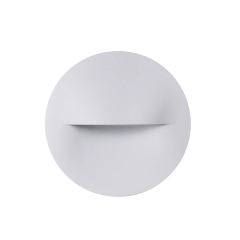 HV3227T-WHT Lisca White 240v LED Round Wall Light