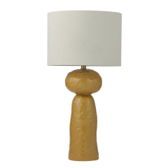Manning Mustard Ceramic FU3477 Table Lamp