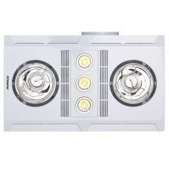 Profile Plus 2 Heat White Bathroom Heater
