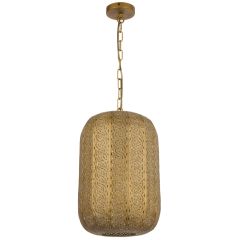 Telbix Lighting Masya Antique Brass Pendant