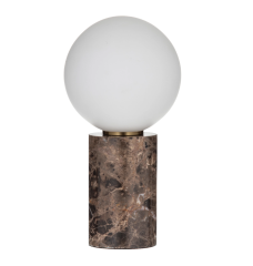 Medina Table Lamp Brown & Brass Amalfi  JLTLAM017