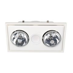 Mercator Lighting Midas 2 Heat Lamp Bathroom Exhaust
