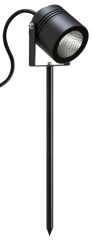 Lumenesk NIDOIT 10watt LED Black Garden Spotlight