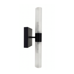 Odette Black 2LT Wall Light AW-2130-BLK