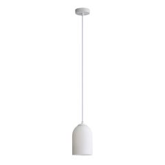 Arley Ribbed Glass White OL63859WH Pendant